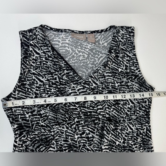 Chico’s Stretch V Neck Sleeveless Maxi Dress Chicos 0 Womens Small - Picture 5 of 9